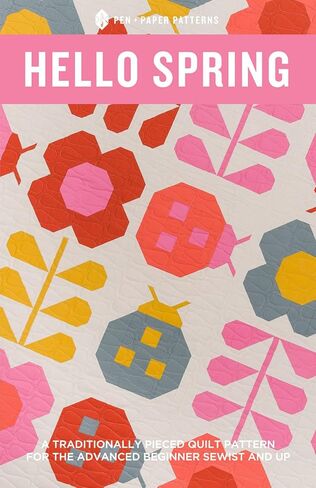 Pen & Paper Patterns Hello Spring Quilt Pattern in Saudi Arabia