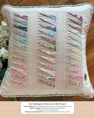 Elevate Your Scrap Sewing Projects: 20+ Beautiful Techniques Using Your Fabric Stash (Landauer) 10 Projects for Quilts, Baskets, Cushions, and Bags Made with Fabric Weaving, Fusible Appliqué, and More in Saudi Arabia