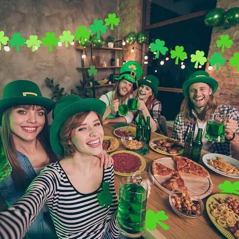 Jetec 300 جهاز كمبيوتر شخصى 5.5 بوصة القديس باتريك القواطع شامروكس الفصول الدراسية لوحة الإعلانات الديكور القواطع البرسيم محظوظ مع نقاط الغراء لحزب عيد القديس باتريك، والمشاريع الحرفية المدرسية للأطفال in Kuwait