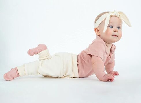 Organic 3-Pack Baby Crew Socks | Multiple Colours in Saudi Arabia