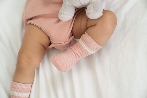 Organic 3-Pack Baby Crew Socks | Multiple Colours in Saudi Arabia