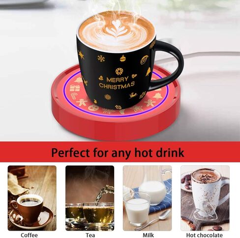 Red Coffee Mug Warmer, small, ARed-Christmas in Saudi Arabia