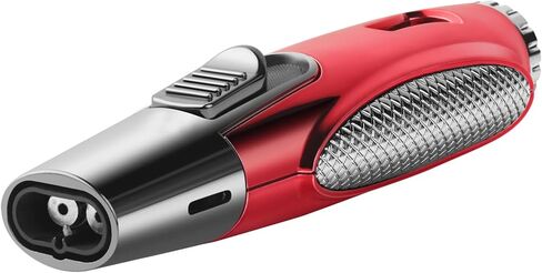 ولاعة شعلة، ولاعة بيوتان، ولاعة شعلة قابلة لإعادة الملء، ولاعة غاز طويلة قابلة لإعادة الملء مقاومة للرياح (غاز البوتان غير متضمن) (أزرق طويل) in Kuwait