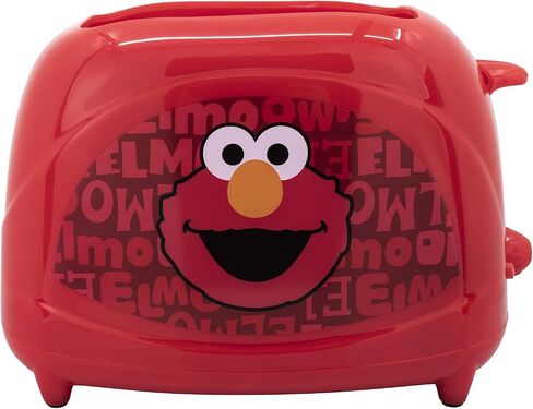 محمصة خبز من شريحتين من ماركة Uncanny Street Sesame Street Elmo - تحميص شخصية Sesame Street المفضلة لديك على الخبز المحمص in Saudi Arabia
