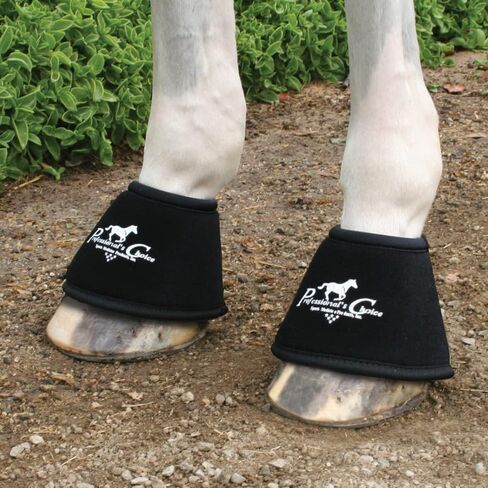 Professional's Choice Quick-Wrap Bell Boots | Ultimate in Hoof and Soft Tissue Protection | 360 Degree Wrap | Small, Medium, Large in Saudi Arabia