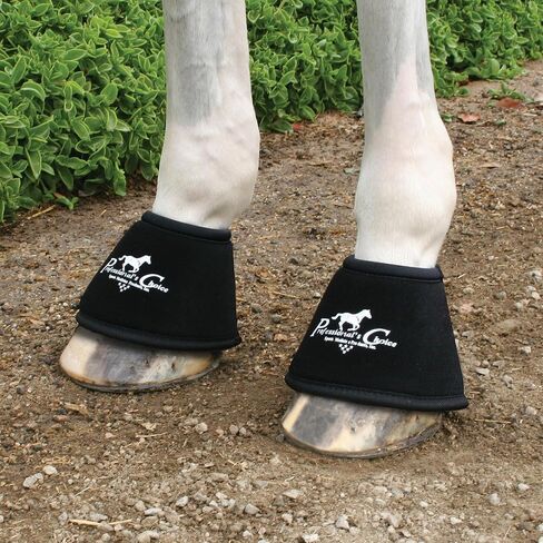 Professional's Choice Quick-Wrap Bell Boots | Ultimate in Hoof and Soft Tissue Protection | 360 Degree Wrap | Small, Medium, Large in Saudi Arabia