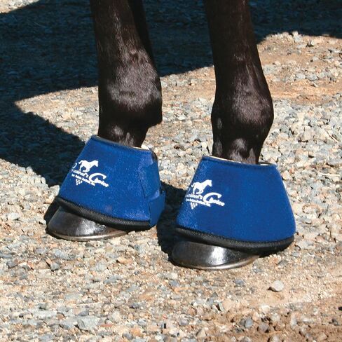 Professional's Choice Quick-Wrap Bell Boots | Ultimate in Hoof and Soft Tissue Protection | 360 Degree Wrap | Small, Medium, Large in Saudi Arabia