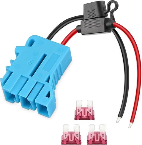 Wire Harness Connector Compatible with Peg-Perego 12-Volt SLA Battery for Kids Ride-on Car Toys in Saudi Arabia