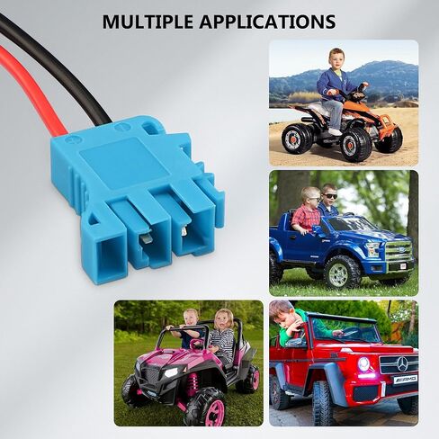 Wire Harness Connector Compatible with Peg-Perego 12-Volt SLA Battery for Kids Ride-on Car Toys in Saudi Arabia