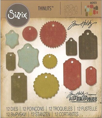 بطاقات هدايا Sizzix SIZ662423 Tholtz Thinlits Die TH in Saudi Arabia