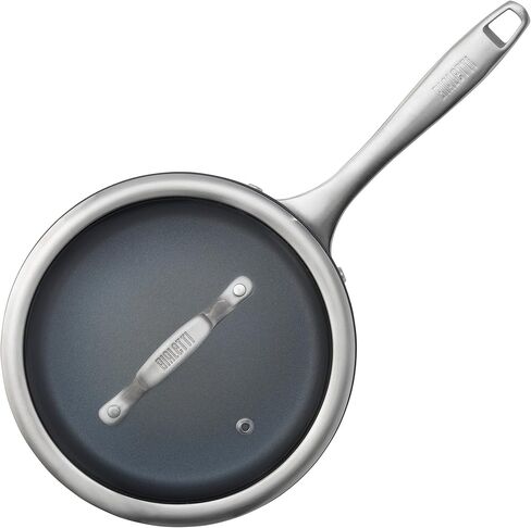 مقلاة بياليتي، طقم أواني طهي من الياقوت 10 قطع، رمادي in Kuwait