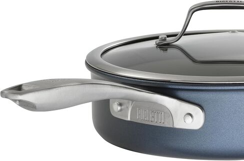 مقلاة بياليتي، طقم أواني طهي من الياقوت 10 قطع، رمادي in Kuwait