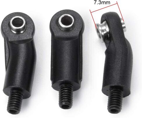 MOHERO CNC Aluminum Link Linkage Rod for RC 1/10 Axial SCX10 II 90046 Crawler Pack of 10 in Saudi Arabia