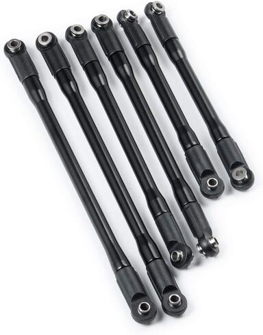 MOHERO CNC Aluminum Link Linkage Rod for RC 1/10 Axial SCX10 II 90046 Crawler Pack of 10 in Saudi Arabia