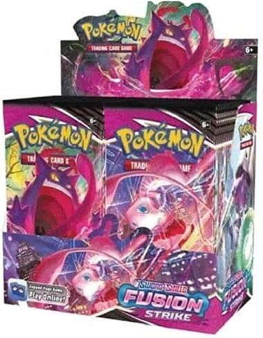 Pokémon TCG: Sword & Shield Fusion Strike 36-Pack Booster Box Factory Sealed in Saudi Arabia