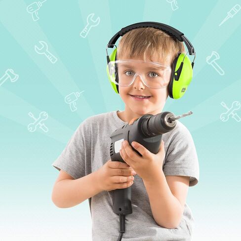 Dr.meter Noise Cancelling Headphones for Kids: 27.4dB Noise Reduction Earmuffs for Kids Adults Ear Protection in Monster Jam Autism Sensory Concerts Fireworks, Ear Muffs for Study Reading in Saudi Arabia