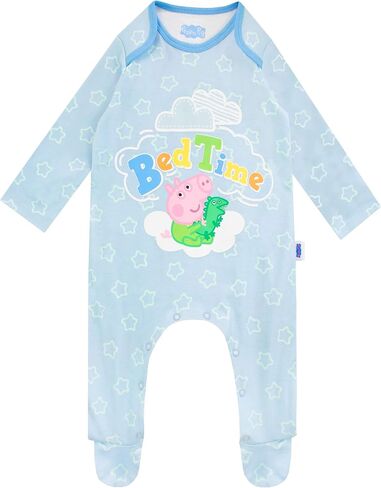 Peppa Pig Baby Boys George Pig Footies in Kuwait