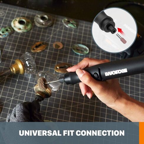 Worx WX989L 20V MAKERX 2-Pc Combo Kit - أداة دوارة + مسدس حراري مع 42 ملحقًا in Kuwait
