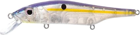 Scope-Stik 120 Suspending 7'-10' Jerkbait صيد الأسماك النابض بالحياة في المياه العذبة والمياه المالحة مع خطافات Mustad UltraPoint ذات قبضة ثلاثية in Kuwait