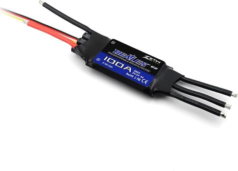 Beatles G2 100A ESC with SBEC Output 8A/5,6V for RC Fixed Wing Airplane 2-6S or DIY Project Need Electronic Speed Controller… in Saudi Arabia