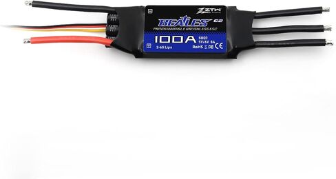 Beatles G2 100A ESC with SBEC Output 8A/5,6V for RC Fixed Wing Airplane 2-6S or DIY Project Need Electronic Speed Controller… in Saudi Arabia