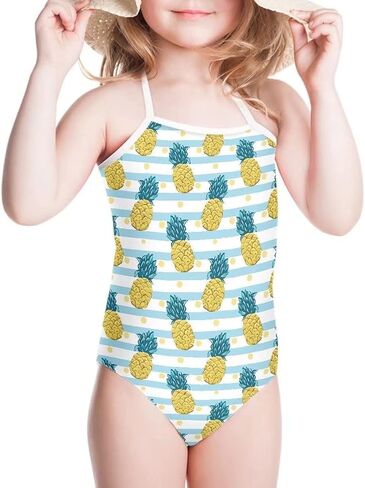 ملابس سباحة Hawapod للفتيات من قطعة واحدة ملابس سباحة رياضية للفتيات الصغيرات in Kuwait