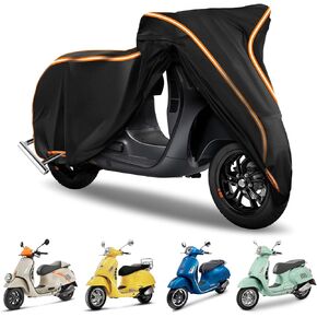 420D Motorcycle Cover for Ultra Limited,Road Glide Limited,Gold Wing Road Master Outdoor Bike Cover Windproof Heavy Duty Waterproof Protection Fits up to Motorcycles with Top Box and Side Boxes