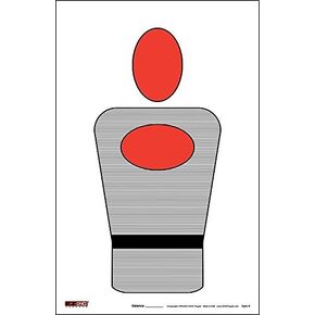 EZ2C Targets Style 8 (25 Pack)