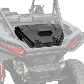 55QT Forward Cargo Box for Polaris RZR XP 1000 2024, UTV Rear Waterproof Bin Bed Storage Box for RZR XP 1000/ XP 4 1000 Sport/Premium/Ultimate 2024 Accessories, Replace OEM #2884525