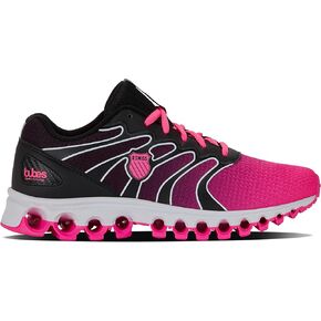 حذاء رياضي نسائي من K-Swiss يحمل عبارة «Tubes» مريح 200، بلون زهرة الكرز الأسود