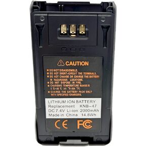 KNB-47L 2000mAh Li-ion Battery for NX-200 NX-300 NX-200G TK-5220 TK-5320 TK-2180 TK-3320 TK-3180 KNB-48L (1 Piece)