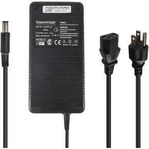 Abakoo New 19.5V 12.3A 240W AC Adapter Power Supply Charger Compatible with Dell Alienware M17X R2 R3 R4 M18X R1 X51 Precision M4700 M6400 M6500 M6600 M6700