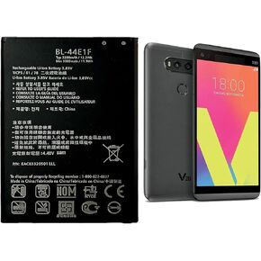 Replacement Battery for BL-44E1F,Battery for V20 Extended H910 H918 LS997 VS995, Stylo 3,Stylo 3 Plus