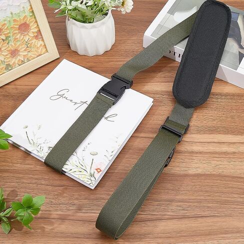 GORGECRAFT Chair Carrying Strap Adjustable Beach Chair Backpack Anti-Slip Shoulder Straps Replacement Universal for Foldable Bikes Scooter Camping Backpacking Picnics Outdoor Black 106-176cm in Saudi Arabia