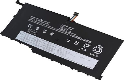 بطارية كمبيوتر محمول 01AV438 00HW028 01AV458 01AV439 متوافقة مع Lenovo Thinkpad X1 Carbon 4th / Gen 4 (2016) ThinkPad X1 Yoga 1st Gen ThinkPad X1 Yoga 2nd Gen Serious [15.2V 52WH] in Kuwait
