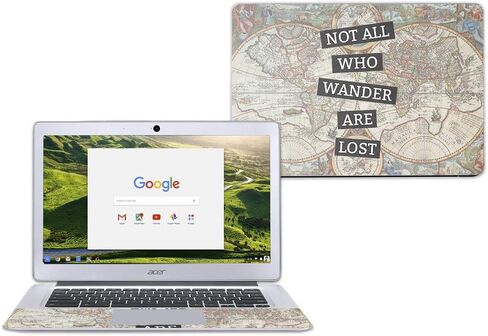 غلاف MightySkins متوافق مع جهاز Acer Chromebook مقاس 14 بوصة CB3-431 - BeYouTiful | غطاء ملتف من الفينيل واقٍ ومتين وفريد ​​من نوعه | سهل التطبيق والإزالة وتغيير الأنماط | صنع في الولايات المتحدة الأمريكية in Saudi Arabia