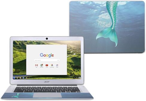 غلاف MightySkins متوافق مع جهاز Acer Chromebook مقاس 14 بوصة CB3-431 - BeYouTiful | غطاء ملتف من الفينيل واقٍ ومتين وفريد ​​من نوعه | سهل التطبيق والإزالة وتغيير الأنماط | صنع في الولايات المتحدة الأمريكية in Saudi Arabia