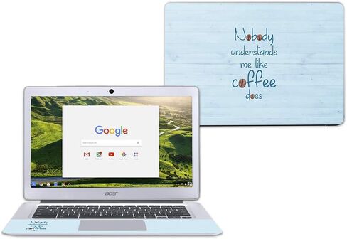 غلاف MightySkins متوافق مع جهاز Acer Chromebook مقاس 14 بوصة CB3-431 - BeYouTiful | غطاء ملتف من الفينيل واقٍ ومتين وفريد ​​من نوعه | سهل التطبيق والإزالة وتغيير الأنماط | صنع في الولايات المتحدة الأمريكية in Saudi Arabia