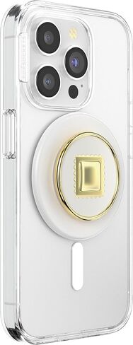 PopSockets Round Phone Grip Compatible with MagSafe, Adapter Ring Included, Phone Holder, Wireless Charging Compatible - Raviolo in Kuwait