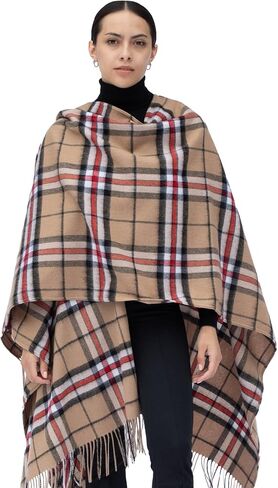 Shepherds Land 100% Lambswool Ruana in Kuwait