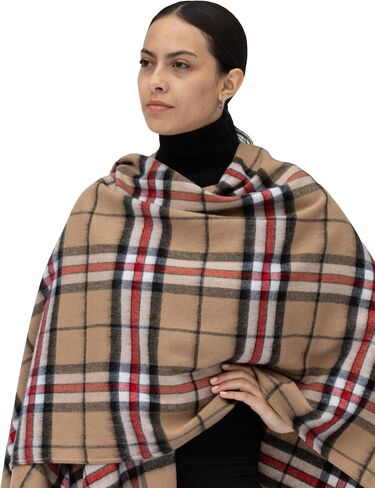 Shepherds Land 100% Lambswool Ruana in Kuwait