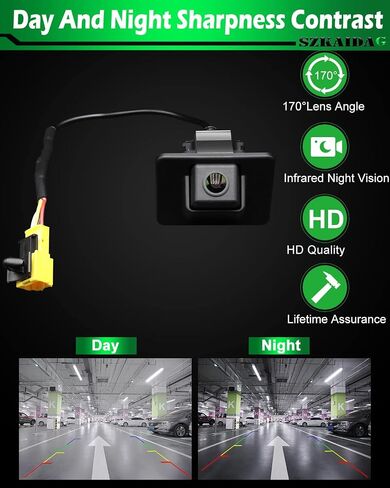 Backup Camera 95760-2T001 Fits 2011-2013 for:-Kia Optima 2.0L Parking Assist Camera for:-Kia Optima Hybrid 2.4L OE#957602T101,95760-2T001 in Saudi Arabia
