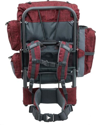 ALPS Mountaineering Rock 34 لتر، أحمر منقط/رمادي، 34 لتر in Kuwait