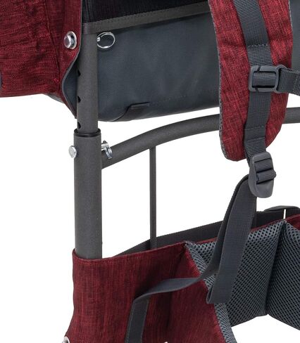 ALPS Mountaineering Rock 34 لتر، أحمر منقط/رمادي، 34 لتر in Kuwait