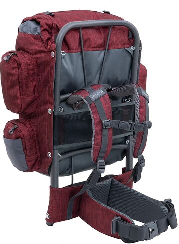 ALPS Mountaineering Rock 34 لتر، أحمر منقط/رمادي، 34 لتر in Kuwait