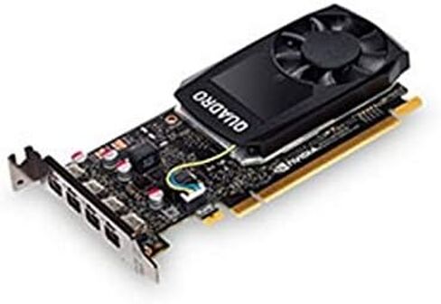 بطاقة فيديو Lenovo NVIDIA Quadro P1000 4GB GDDR5 mDP منخفضة المستوى 00FC964 (متجددة) in Saudi Arabia