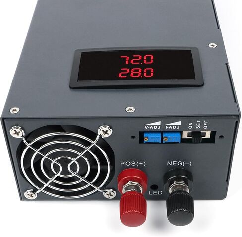 2000W Switching Power Supply(0~72V,0~28A Adjustable) Industrial Charging Adapter for LED,Battery Charging/Activation,Motor,Electronic DIY in Kuwait