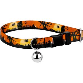 Country Brook Petz - Sugar Skulls Cat Collar - Halloween Collection with 15 Spooky Designs
