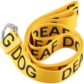 PWHAOO Deaf Dog Lead Deaf Dog Alerts Deaf Dogs Alert Lead Special Needs Gift (Deaf Dog Leash)