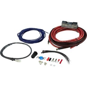 Scosche EFX Rogue RPAK8 True 8 Gauge OFC High Current Amp Subwoofer Wiring Kit - 16.5' Car Amplifier Installation Kit with Tinned Oxygen Free Cables, Remote Wire and in-Line Fuse Holder